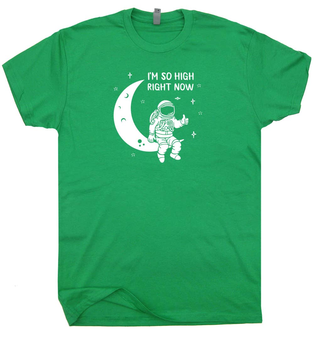 So High Shirt Stoner Weed 420 Theme Smoke Shop Mushrooms Tee
