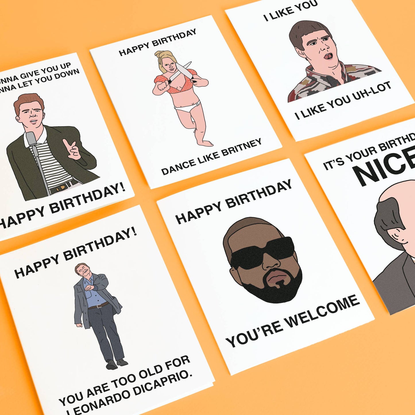 Damn Meme Funny Birthday Card For Him Or Her