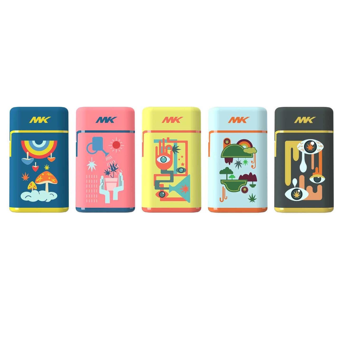 MK Lighter Green Series, Electric Ignition Pocket Lighters