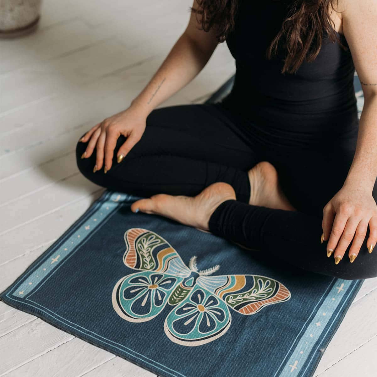 Yoga Towel | Painted Moth