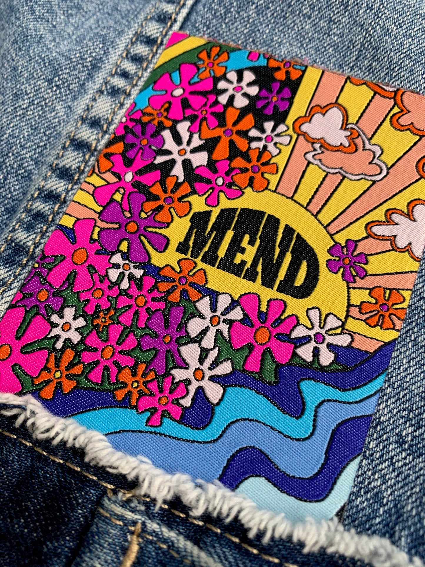 Mend - Woven Iron-On Patch