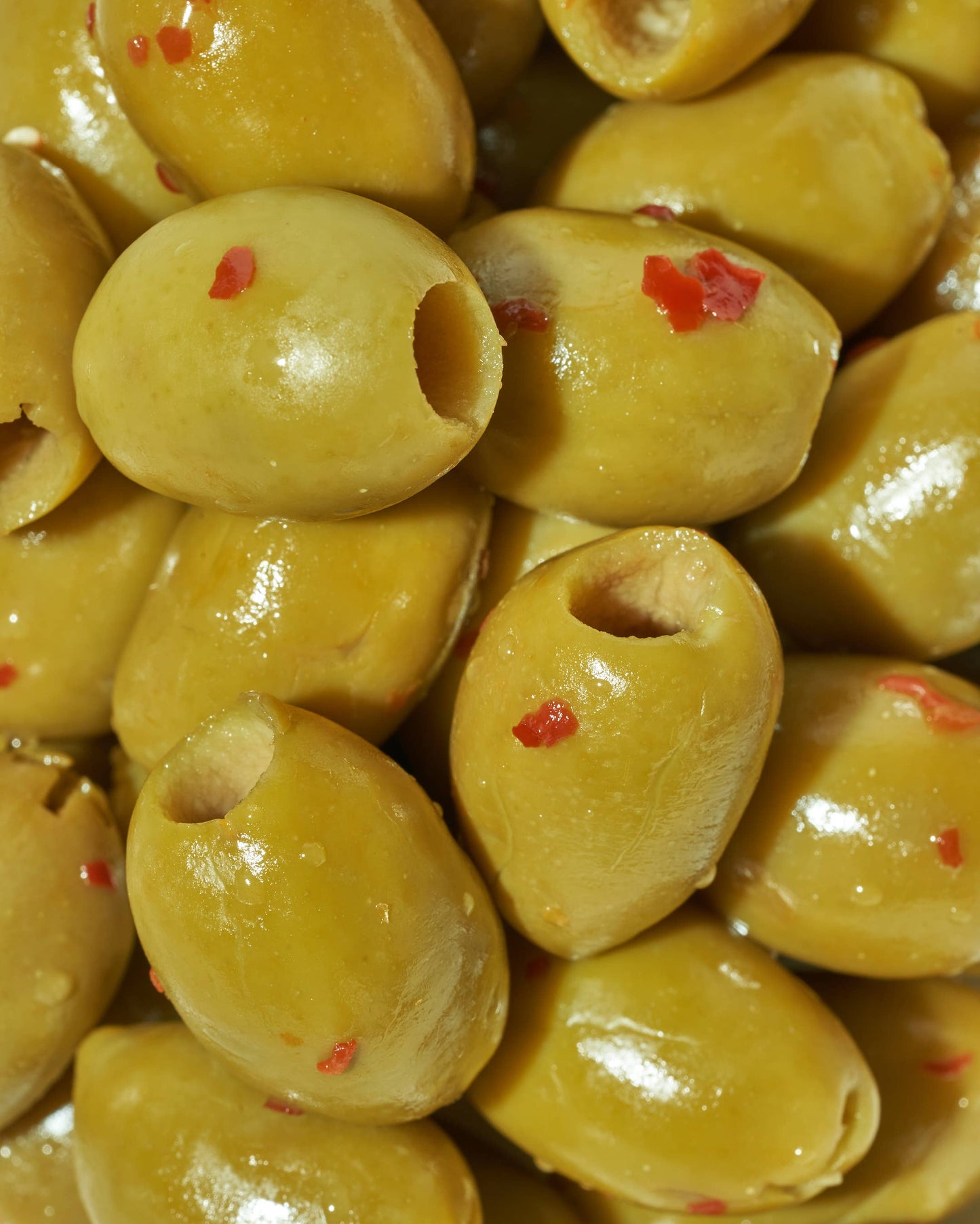 Green Olives - Hot & Spicy
