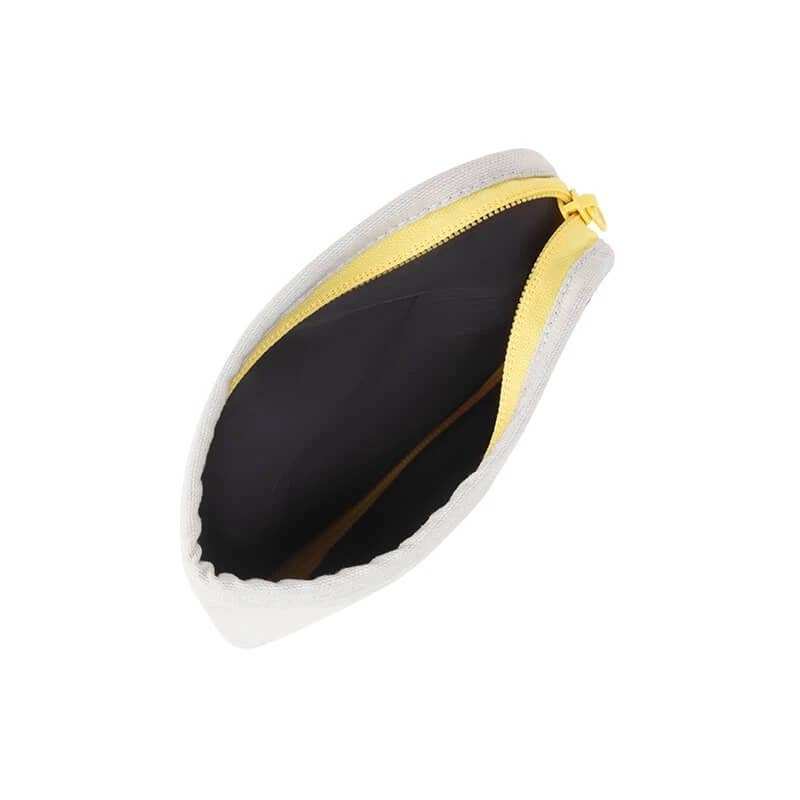 Snack Mat - 'Snack' Black with Yellow Zip