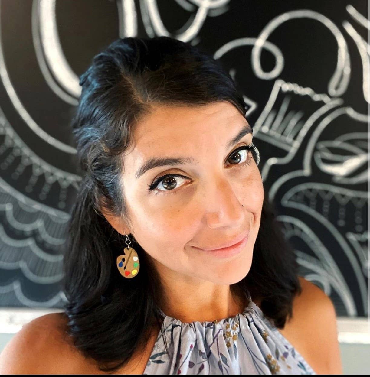 Painter Palette Earrings