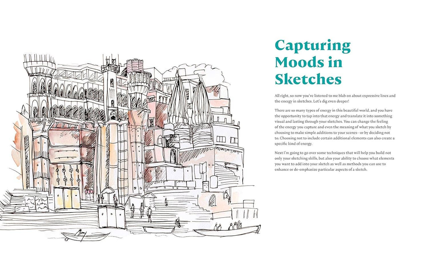 Mindful Sketching: A Guided Sketchbook for Beginners