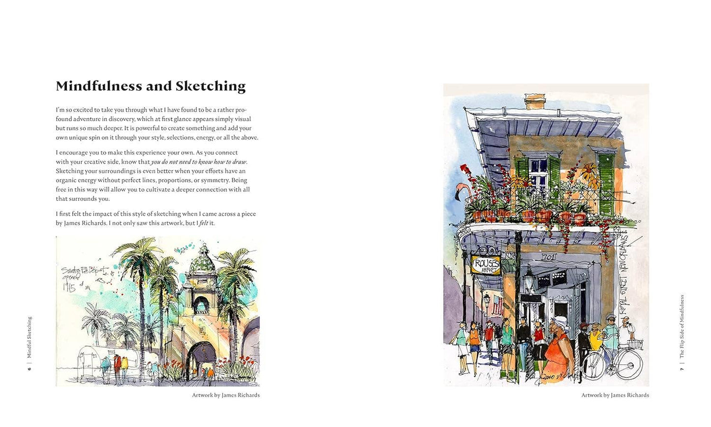 Mindful Sketching: A Guided Sketchbook for Beginners
