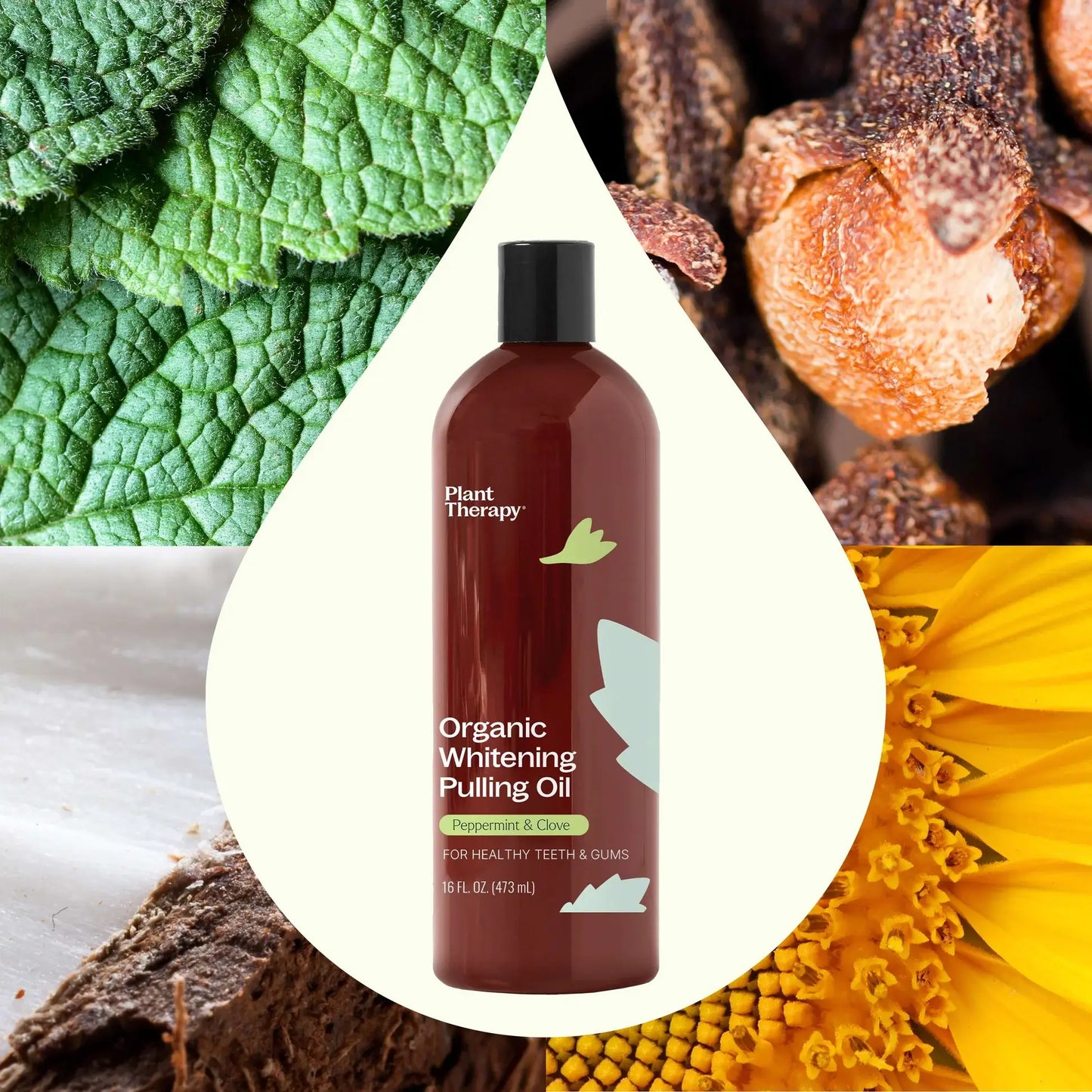 Organic Whitening Pulling Oil 16oz