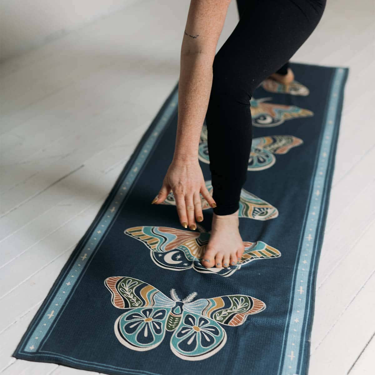 Yoga Towel | Painted Moth