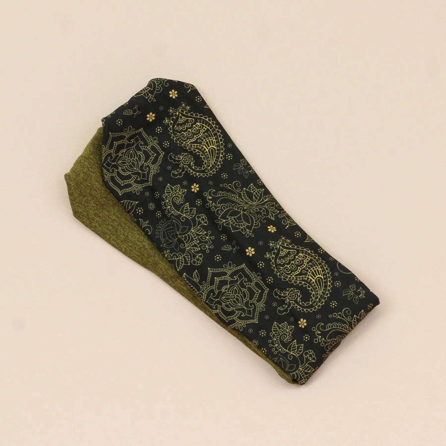 Midnight Mandala Twist Headband