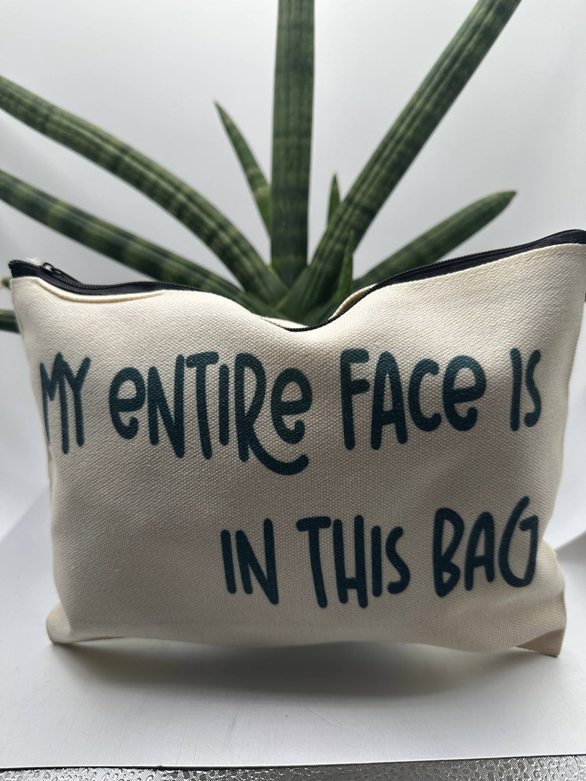 My Face is in this bag Zipper Bag