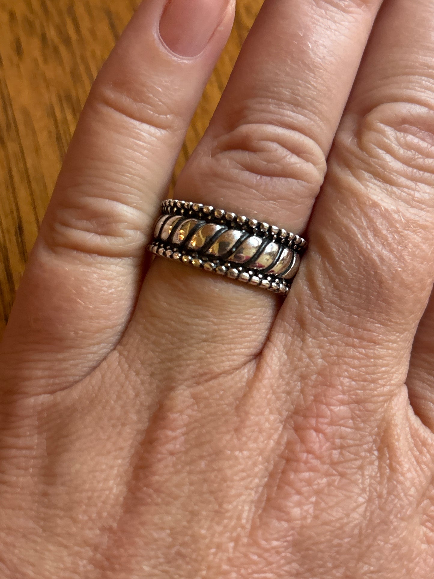 Sterling Band Ring | Size 9