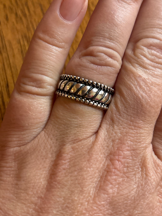 Sterling Band Ring | Size 9