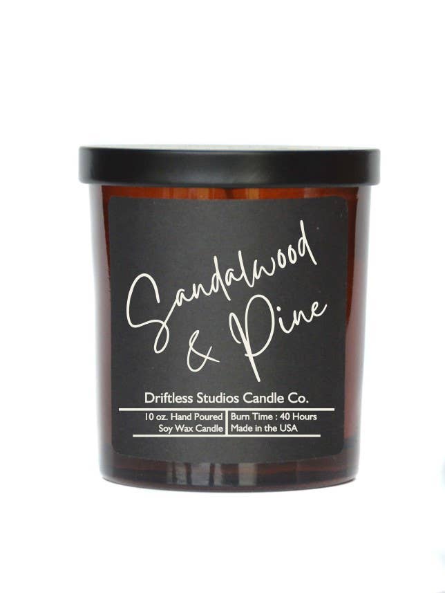 Sandalwood & Pine Soy Candle