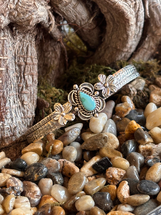 Sonoran Gold Turquoise Cuff Bracelet