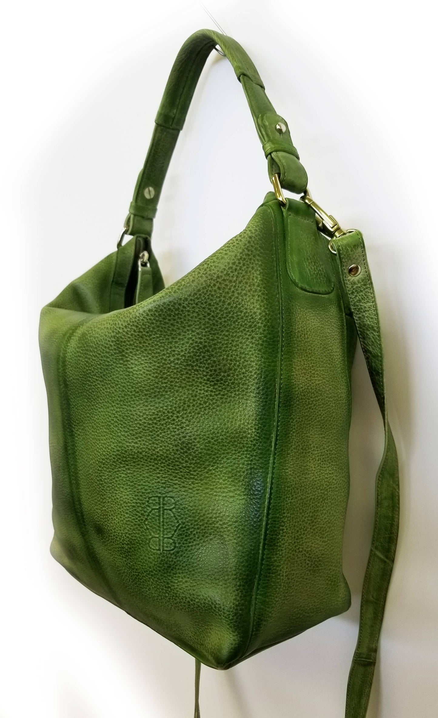 Gorgeous Green Leather Bag