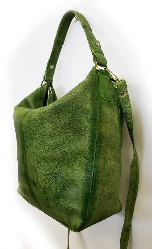 Gorgeous Green Leather Bag