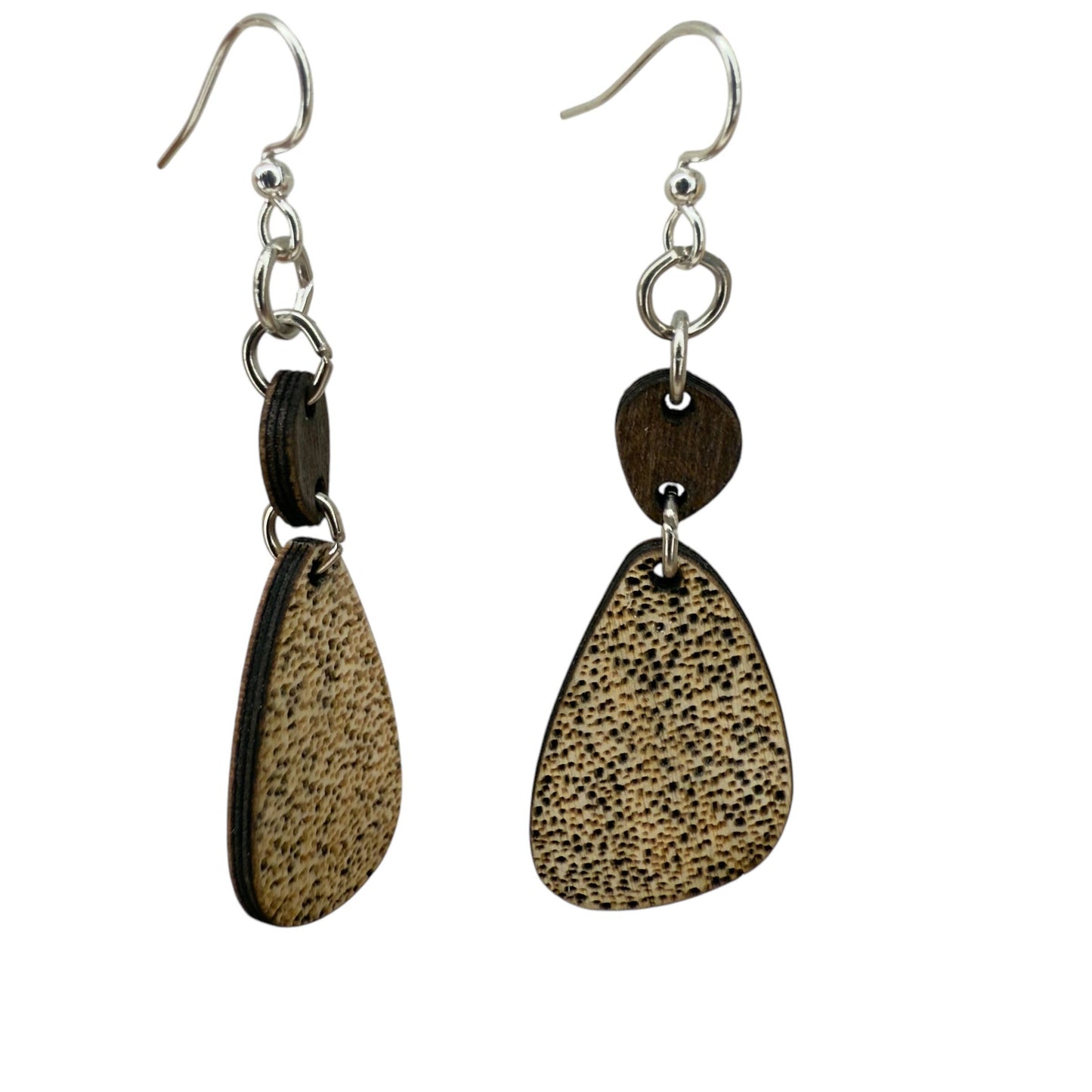 Freckled Rock Earrings