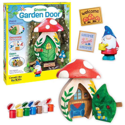Gnome Garden Door DIY Craft Kit for Kids