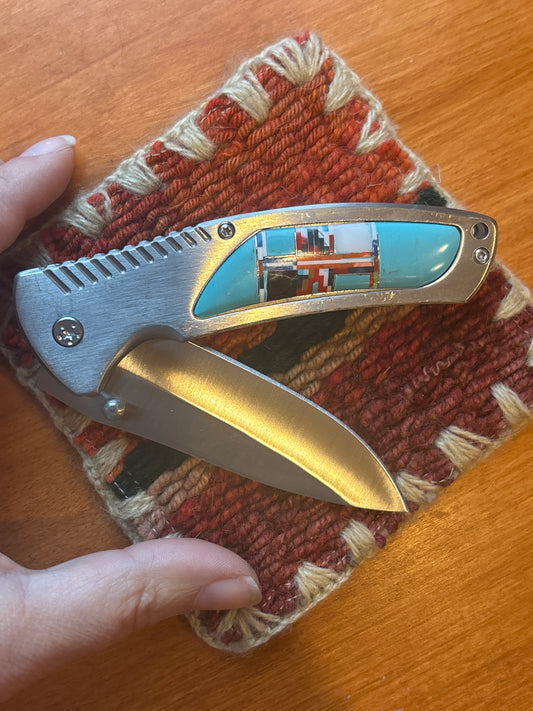 Inlay Folding Knife