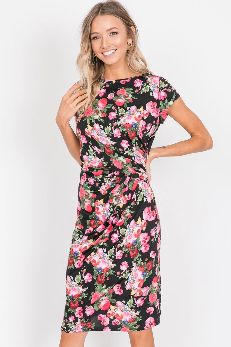 Fleur Floral Dress Small | Hailey & Co.