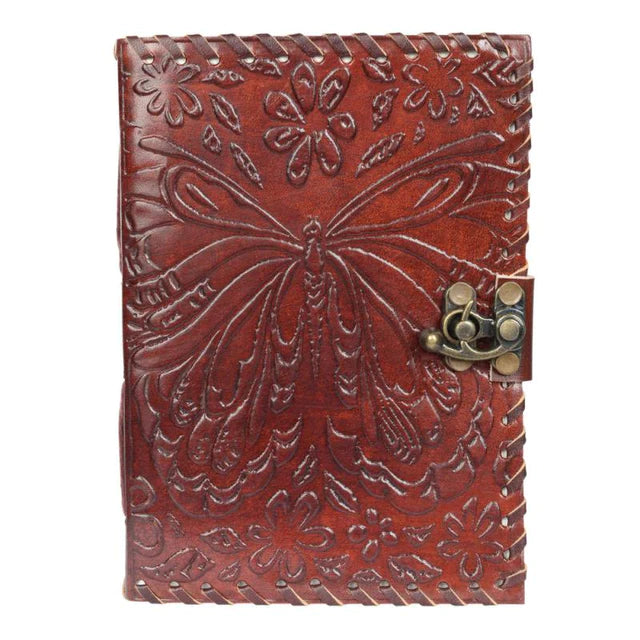 Leather Embossed Journal 5 x 7”