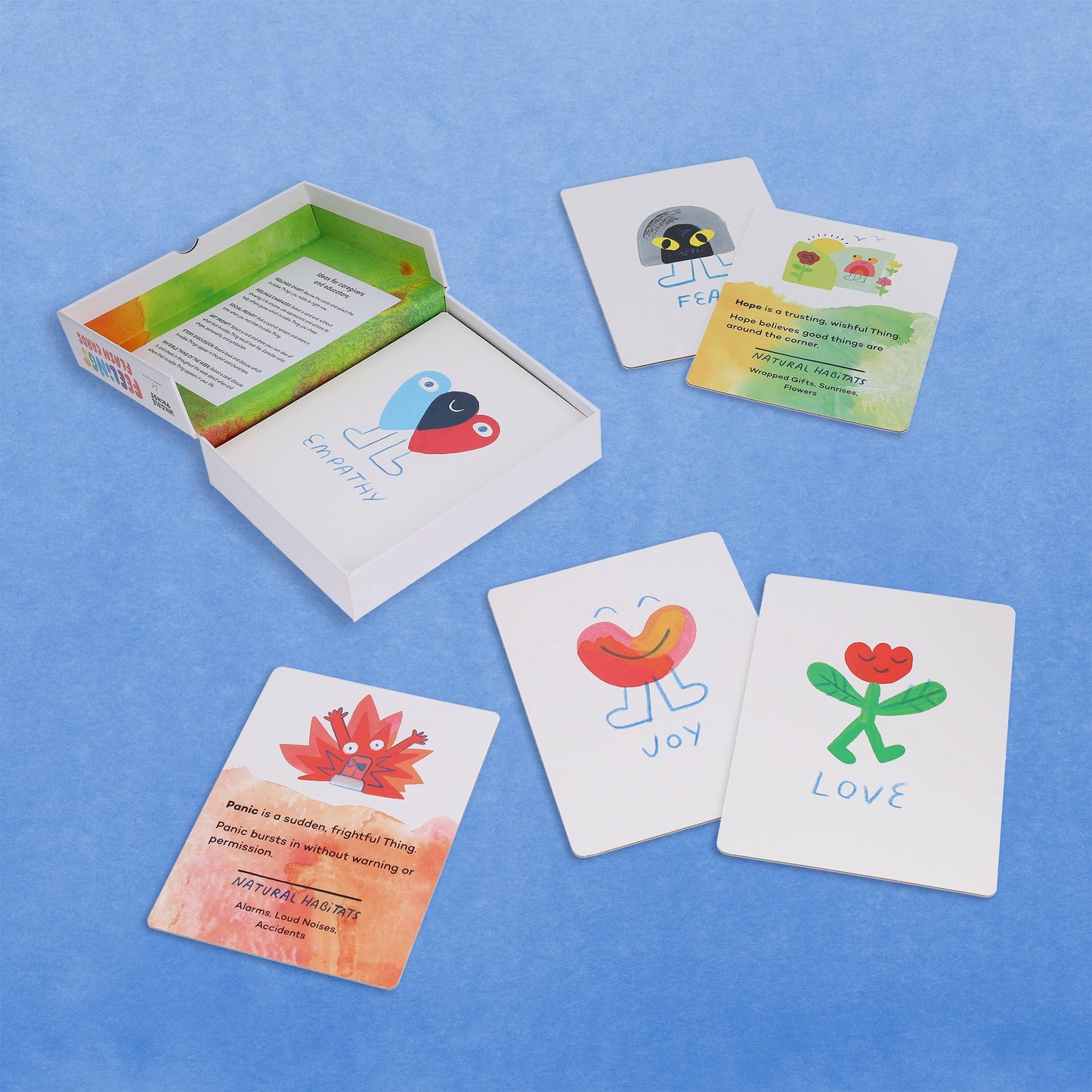 Invisible Things Feelings Flash Cards