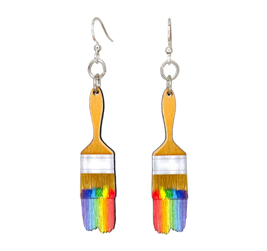 Paint Brush Earrings #1717
