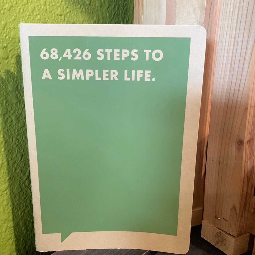 68,426 Steps To A Simpler Life.