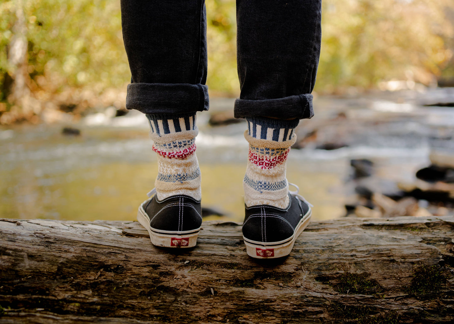 Bateau Mouche Crew Socks | Eco-Friendly & Made In The USA