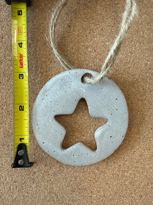 Clay Star Ornament