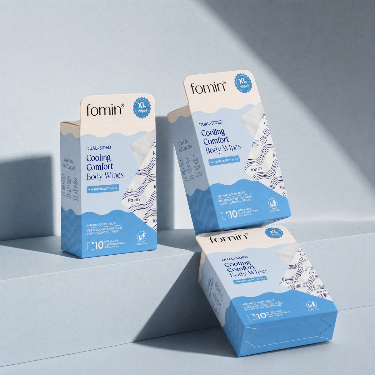 Cooling Body Wipes | Hot Flash Relief | Feminine Care