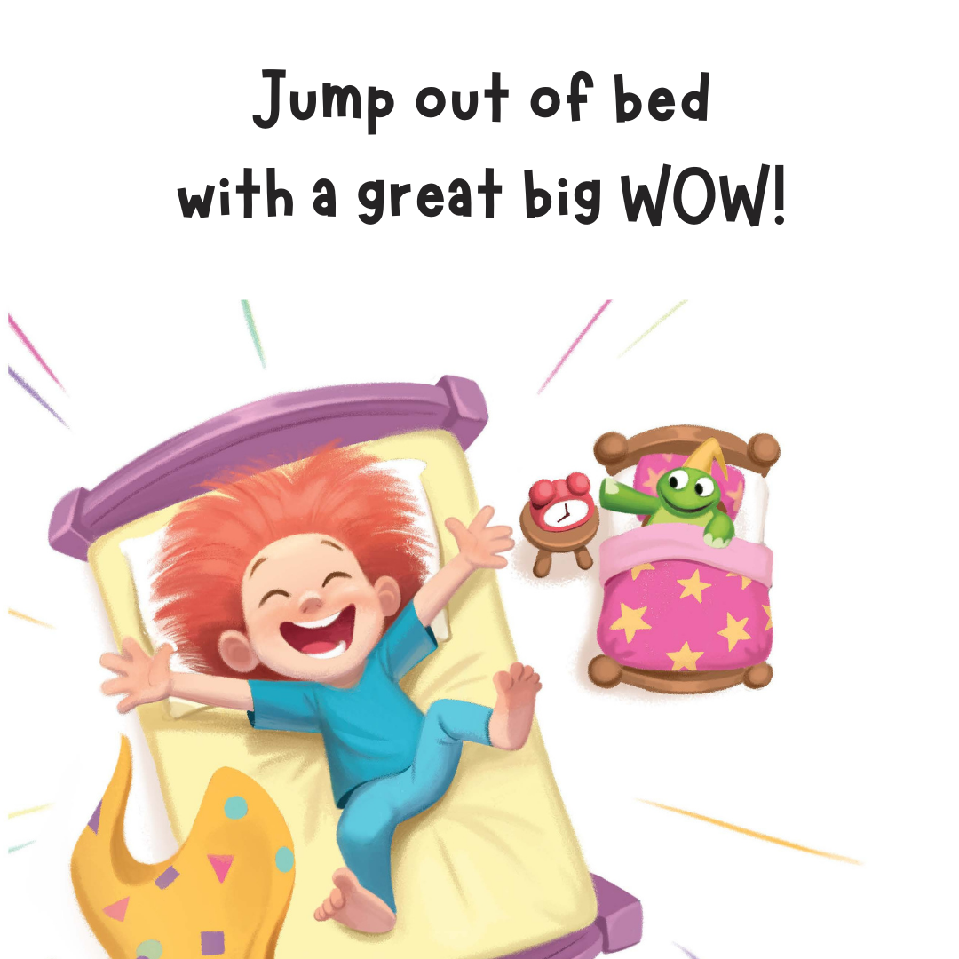 Today Is a Wacky Wow, Squiggle Giggle, Noodle Caboodle Day!