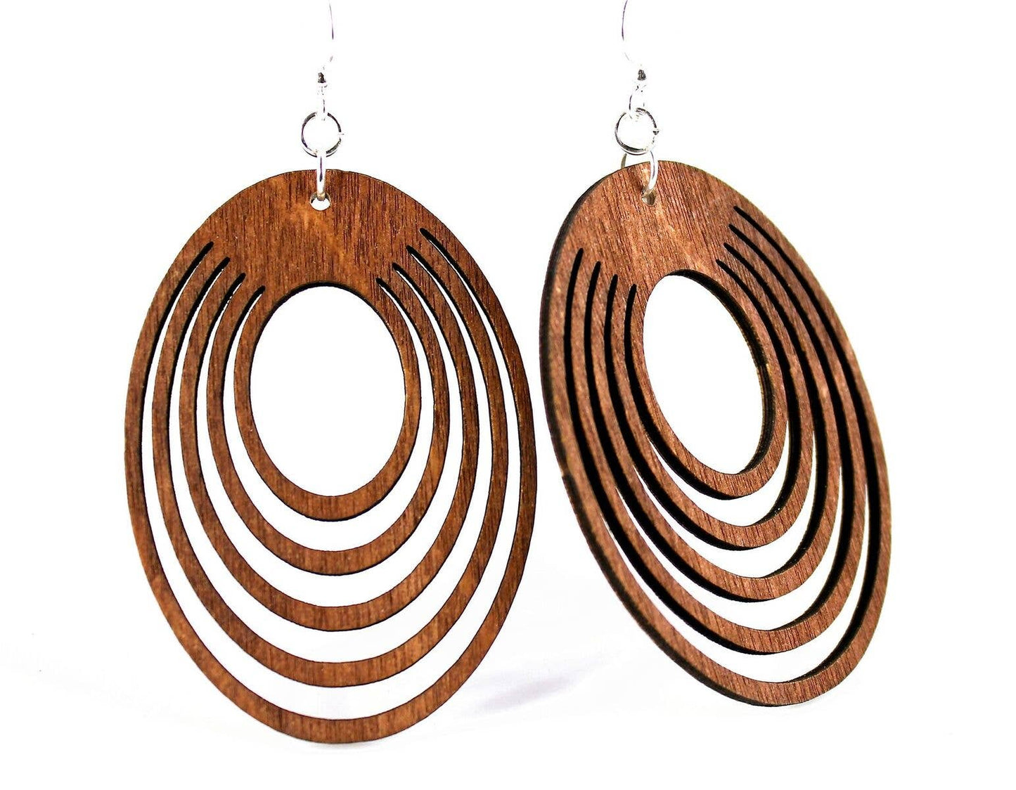Oval Offset Earrings