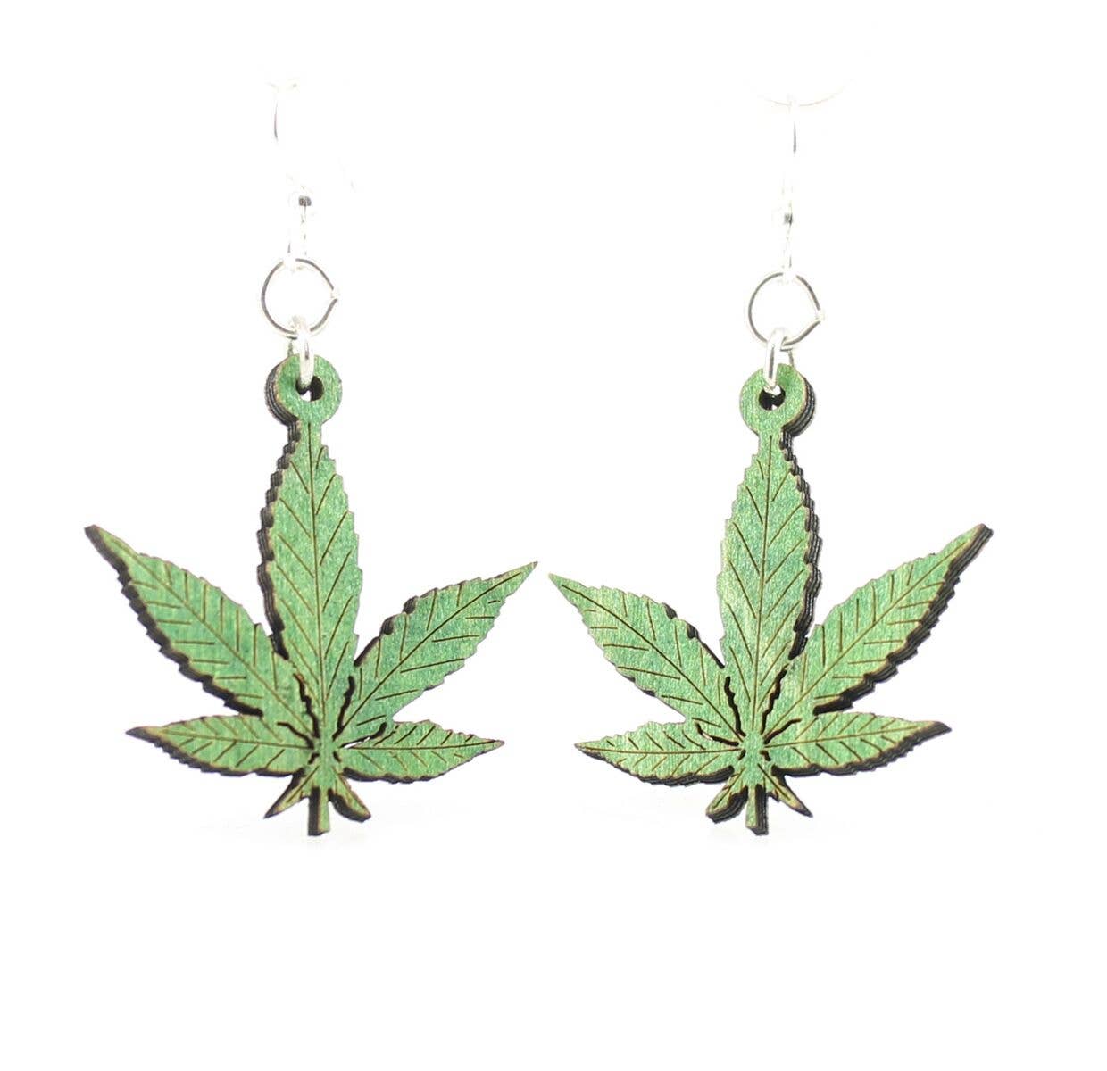 Hemp Leaves Earrings