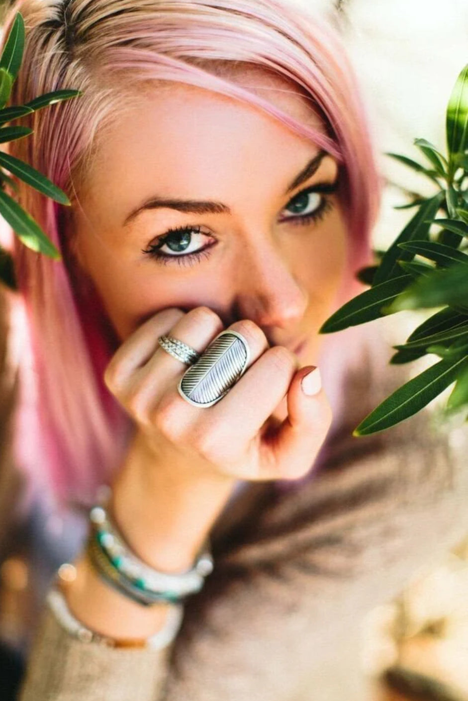 Leaf / Feather Ring