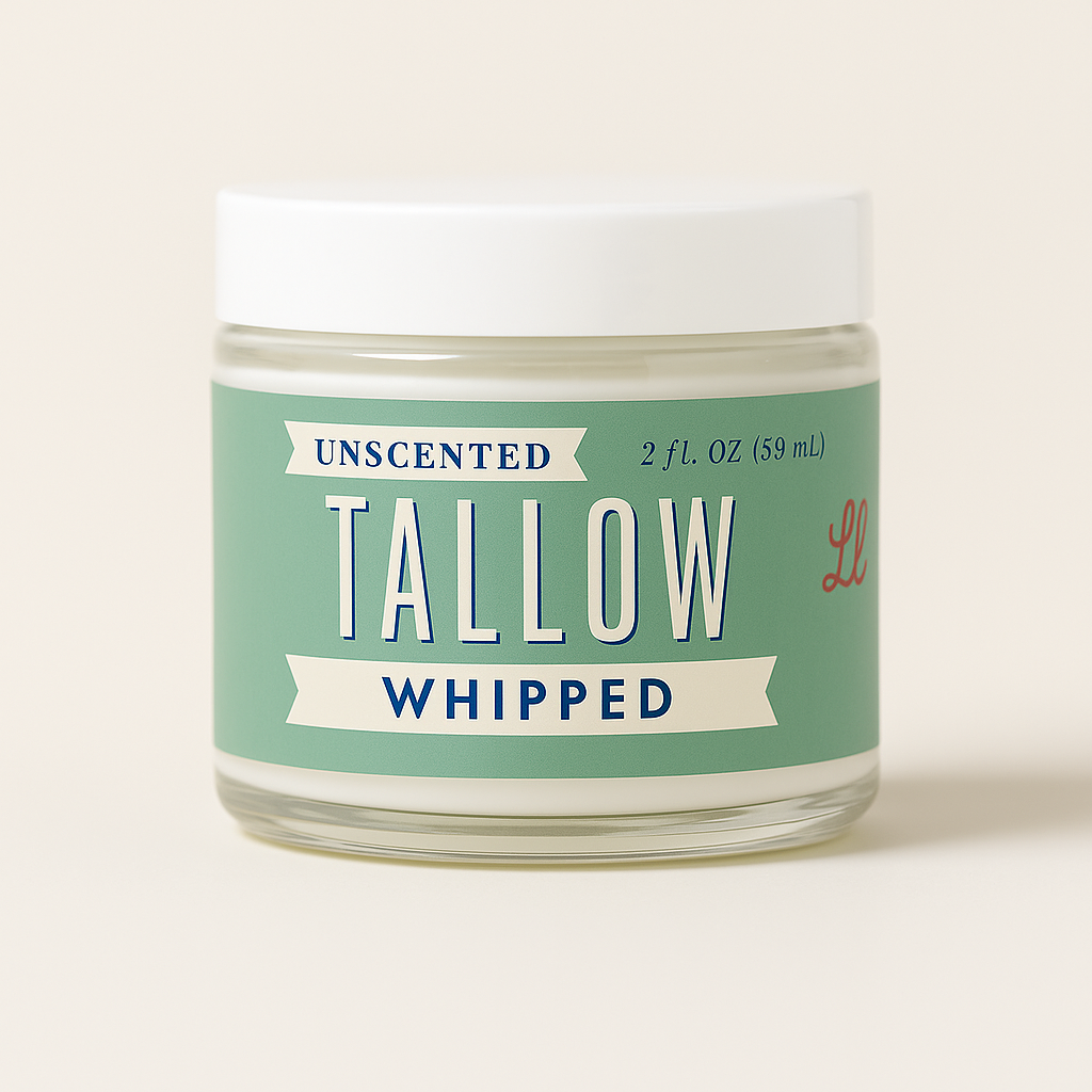 Unscented Whipped Tallow – All-Natural Moisturizer