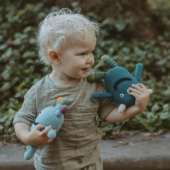 Handmade Quirky Monster Rattles – Playful, Silly & Oh-So-Fun