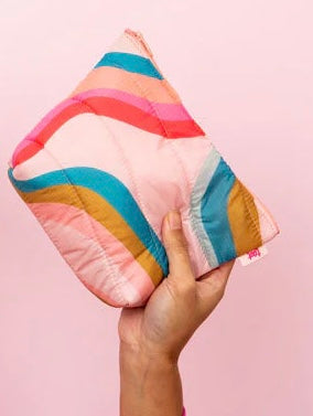 Wavy Puffy Tweedle Dee Pouch | Talking Out Of Turn