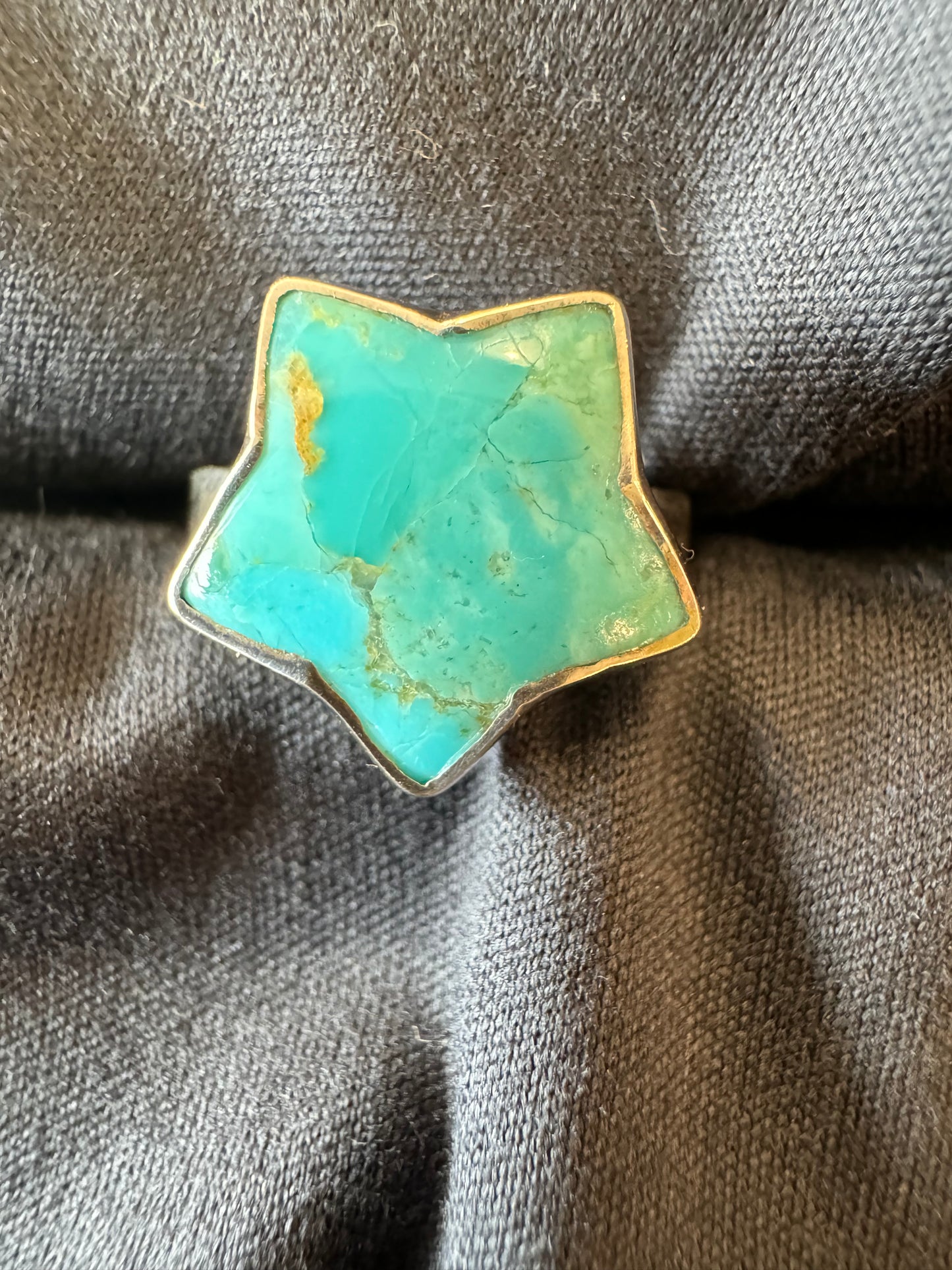 Turquoise Star Rings