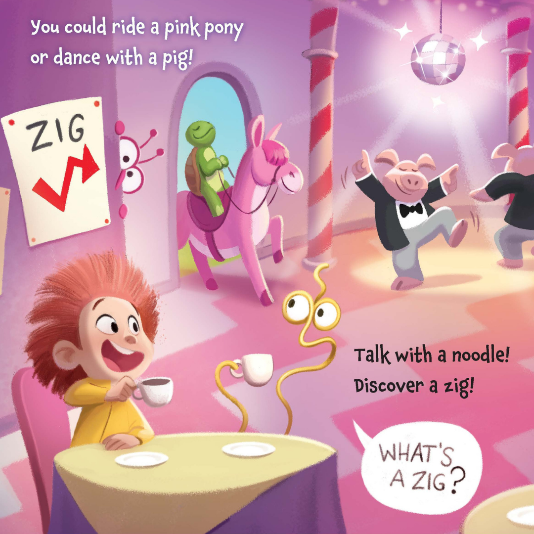 Today Is a Wacky Wow, Squiggle Giggle, Noodle Caboodle Day!