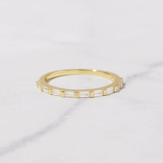 Baguette CZ Ring