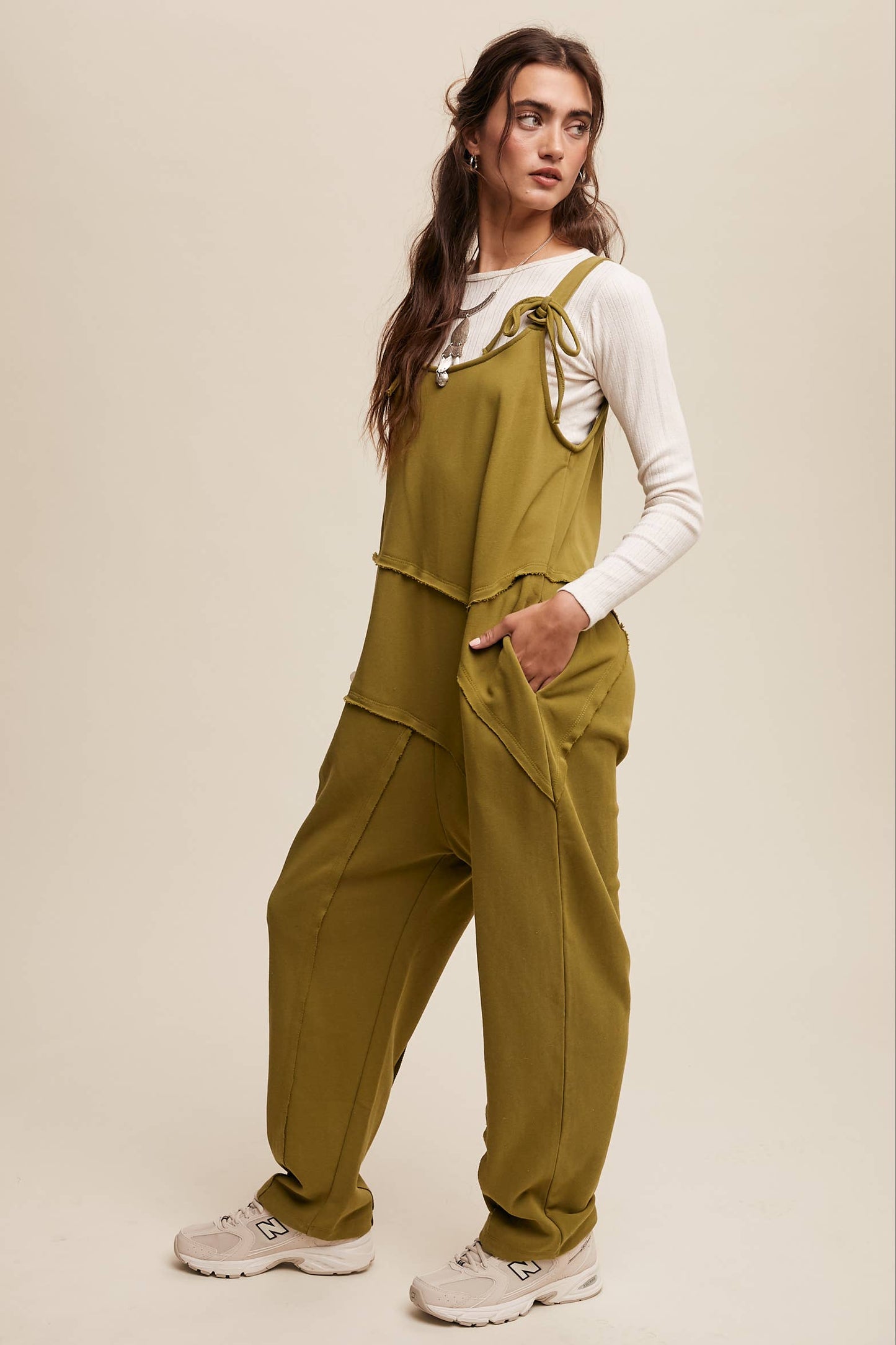 Asymmetrical Layered Jumpsuit