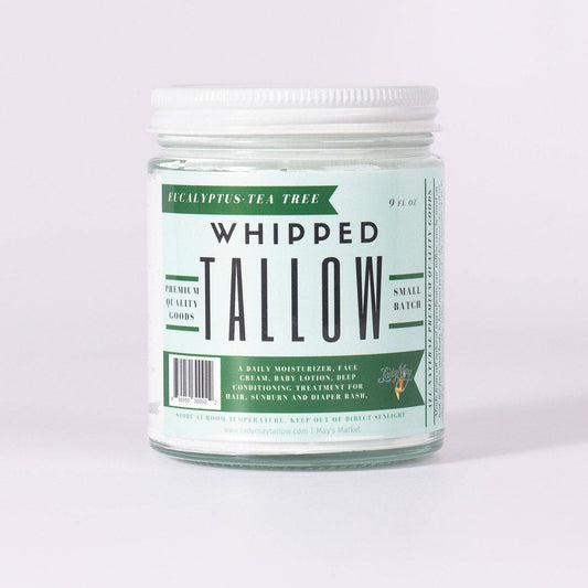 Eucalyptus Tea Tree Whipped Tallow Moisturizer (9oz)