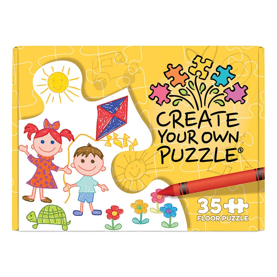 Create Your Own (35-Piece) Cobble Hill Floor Puzzle