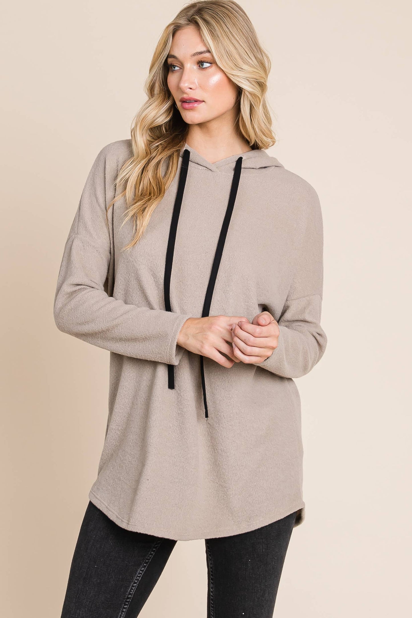 SOFT & COZY KNIT HOODIE