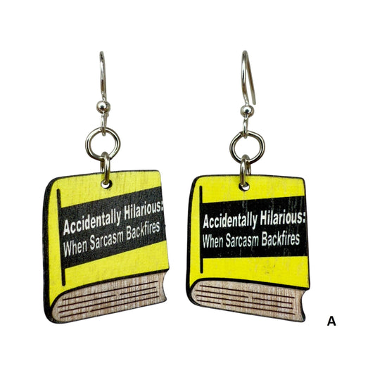 Introvert’s Little Book Club (Earring Edition)