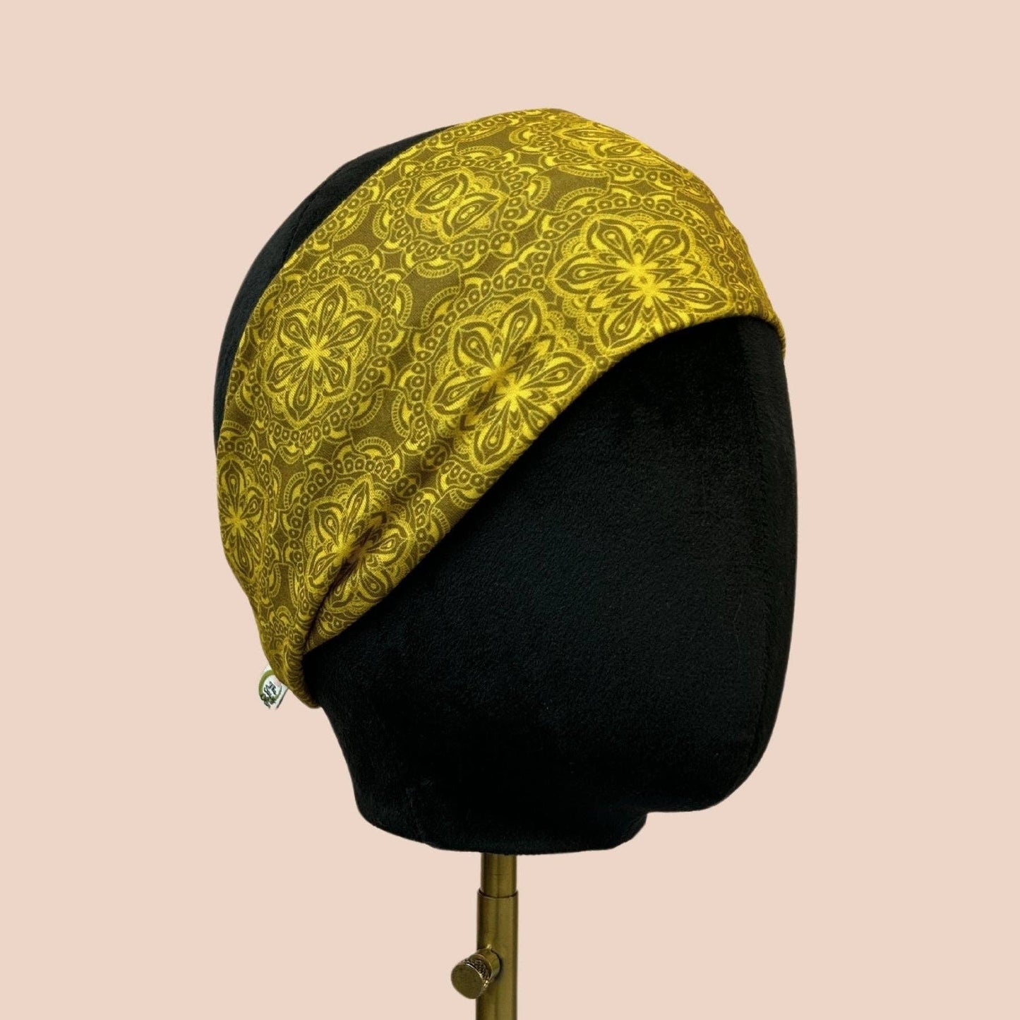 Olive Medallions Stretch Headband