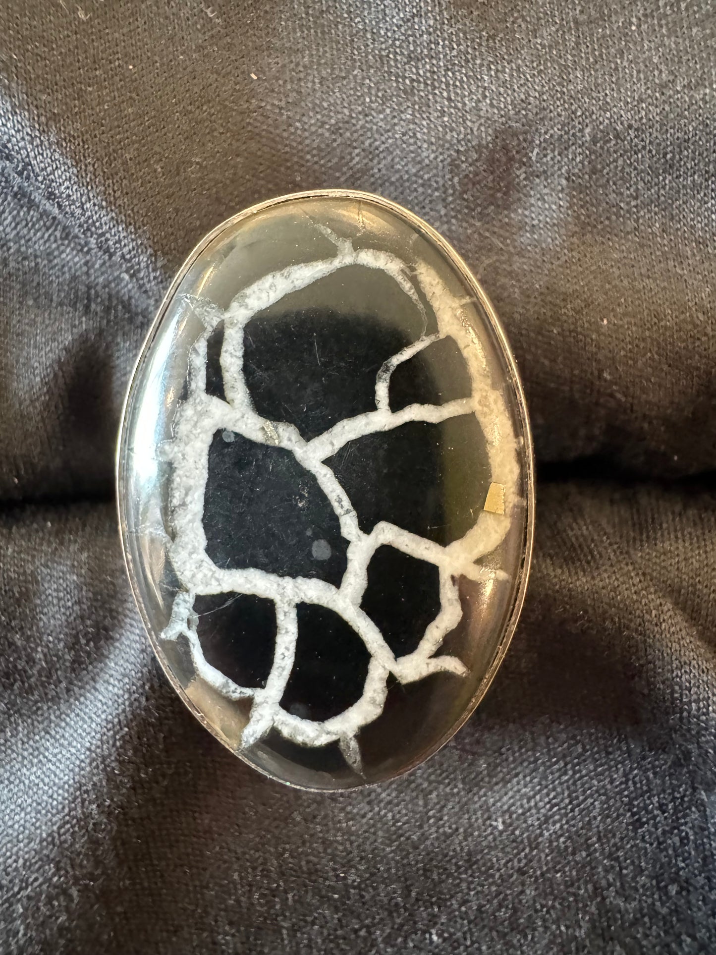 Septarian Gronates Ring | Adjustable