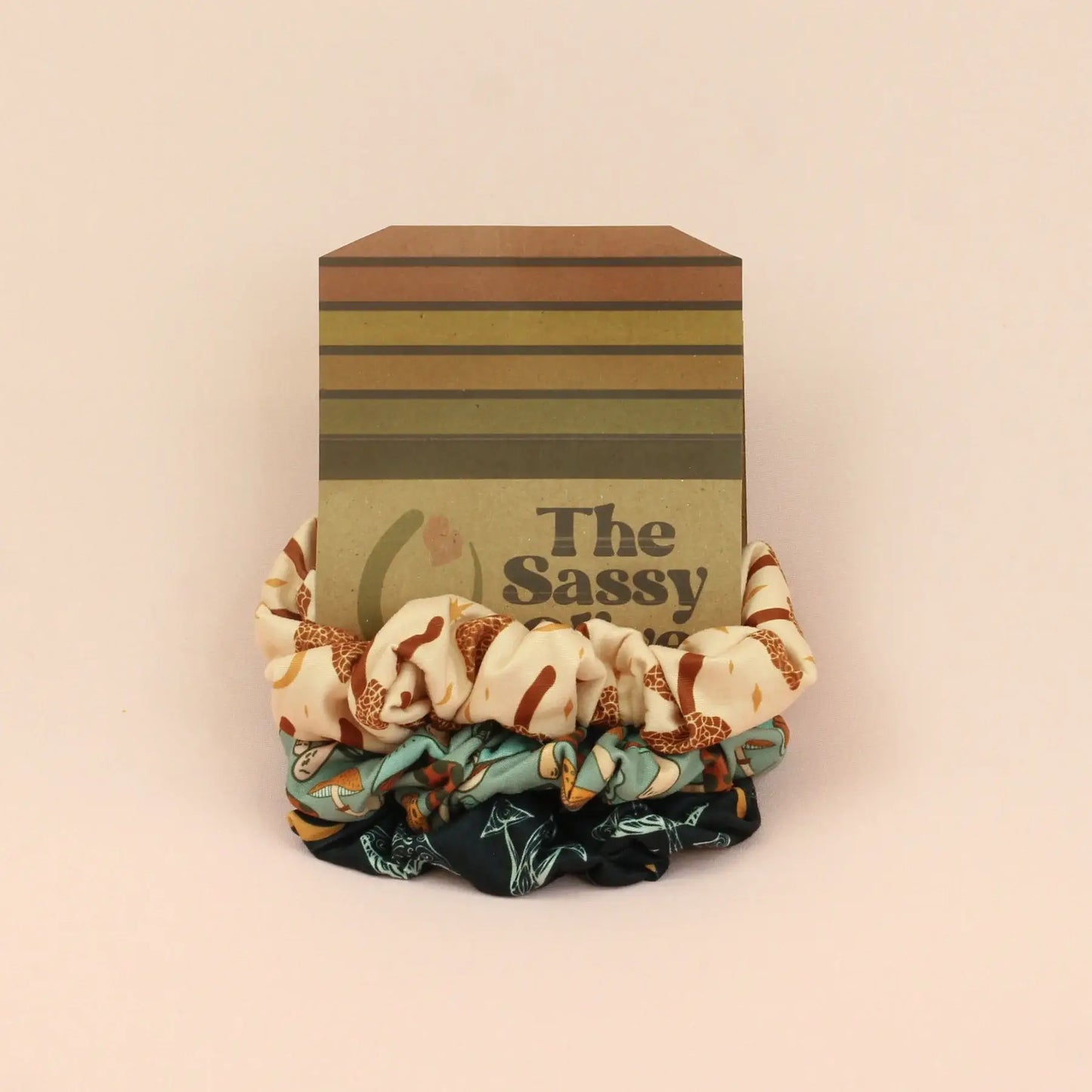 Mushroom Love Scrunchie Pack