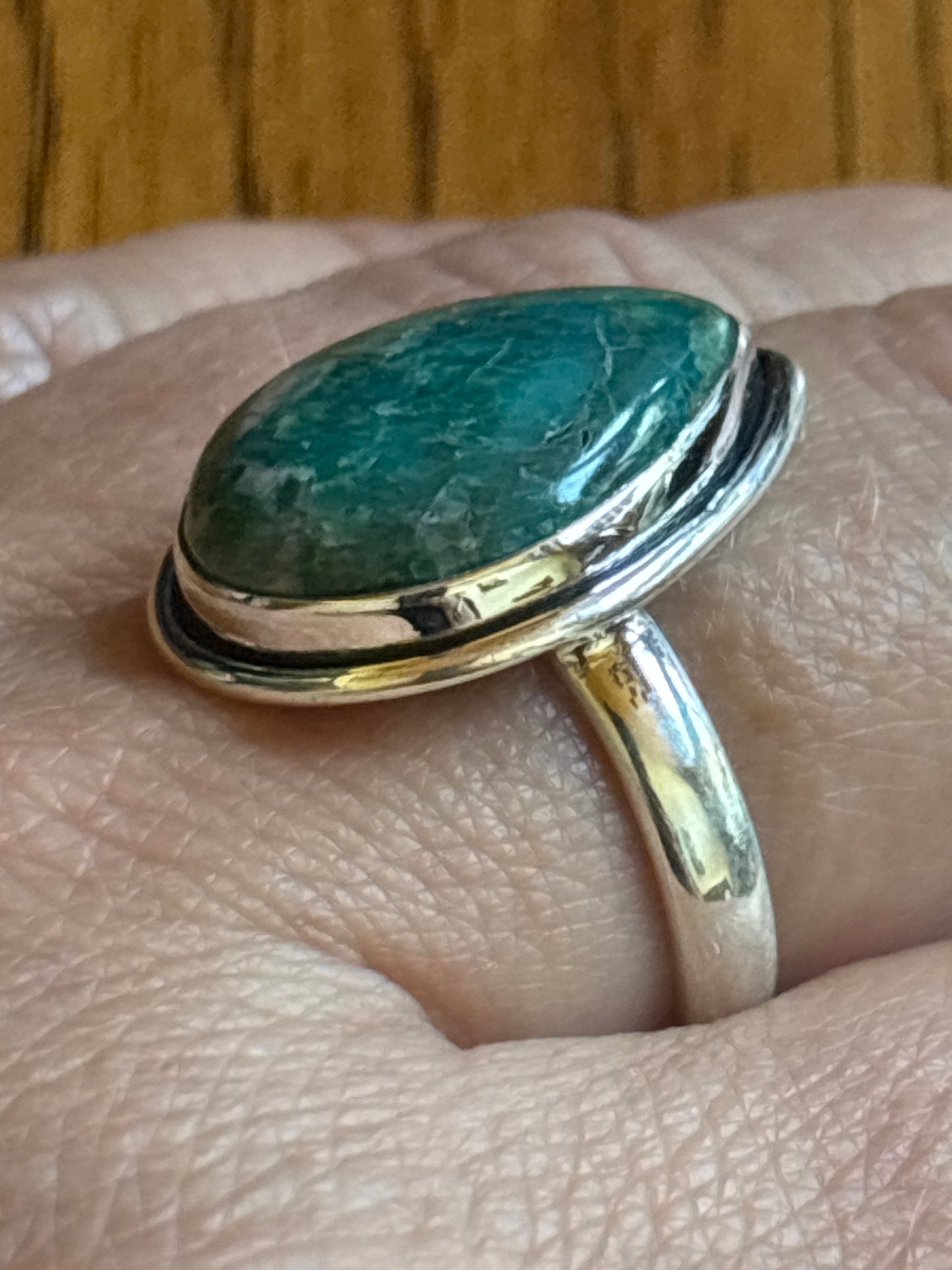 Chrysocolla Ring | Size 10